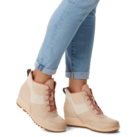 Sorel Women's Evie Lace-Up Wedge Ankle Booties - Picture 1 of 6